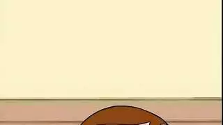 فتح الهرة الرسوم المتحركة هواة في تحول جنسى